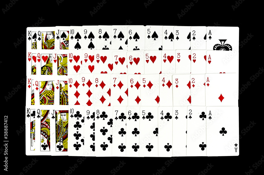 Aces playing cards Aces playing cards