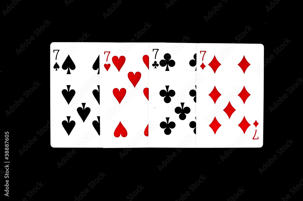 Aces playing cards Aces playing cards