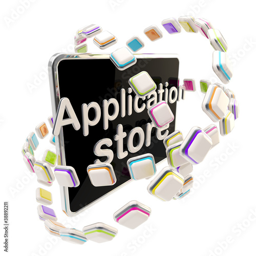 Application store emblem ic...