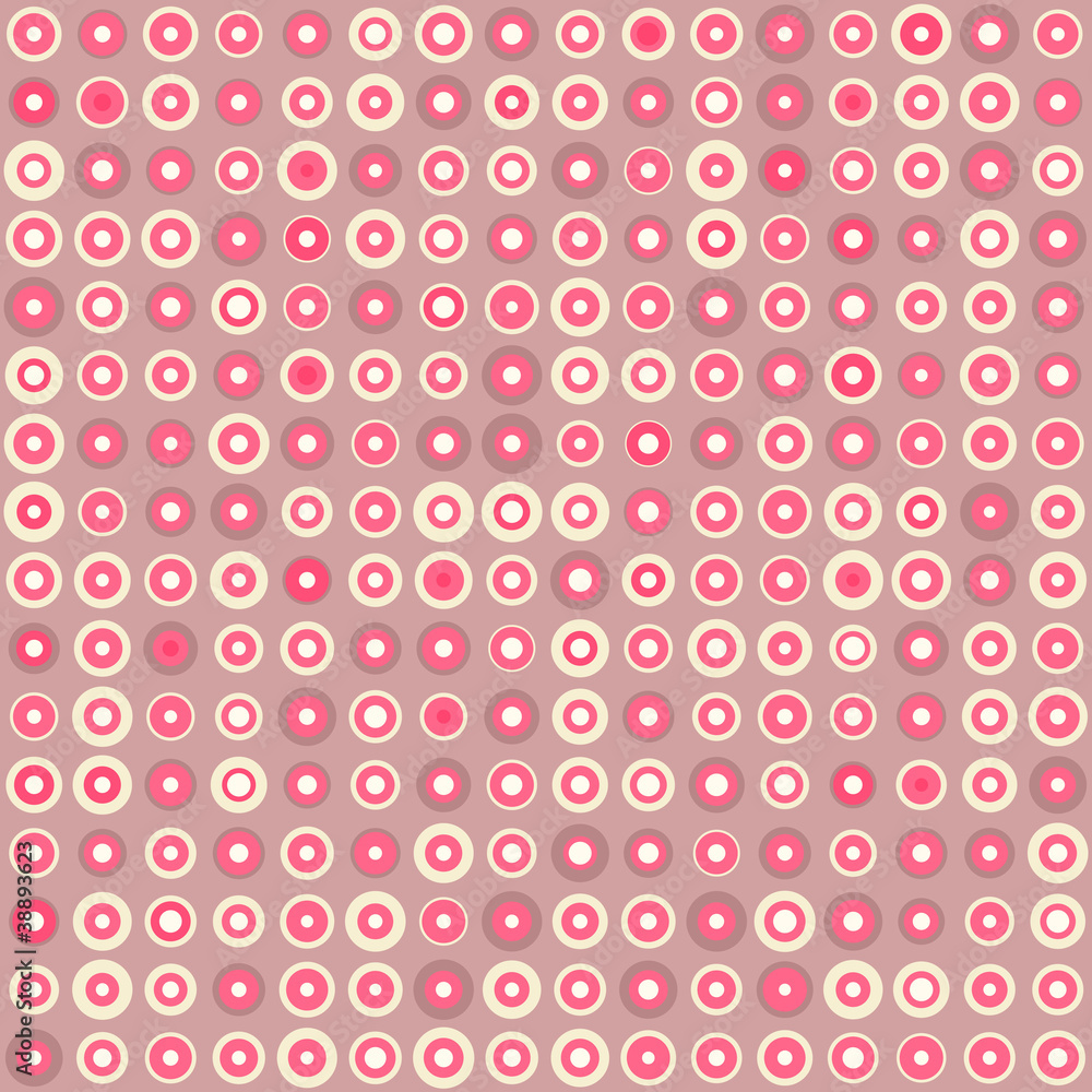 Seamless Pattern with Circles Seamless Pattern with Circles