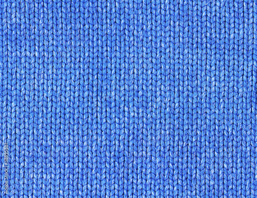 Синяя шерстяная текстура