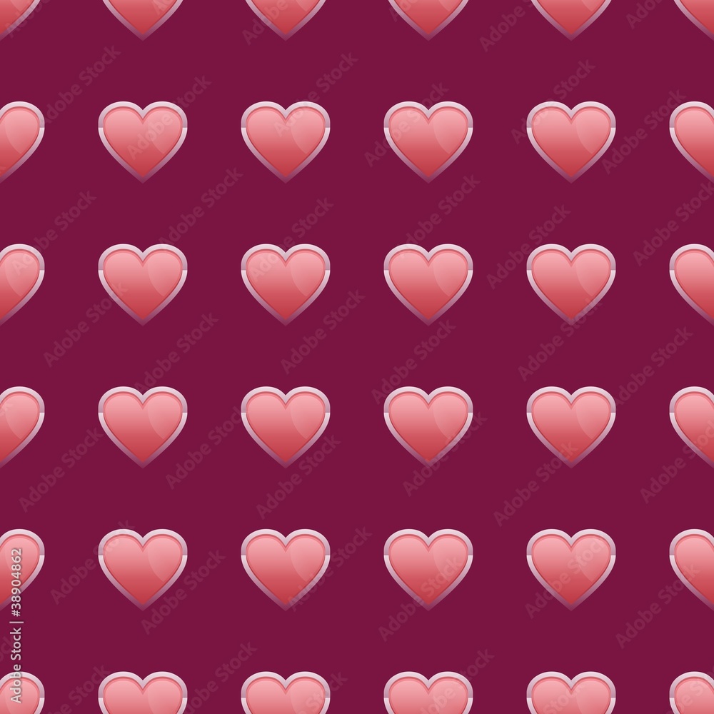 Valentine's seamless background pattern