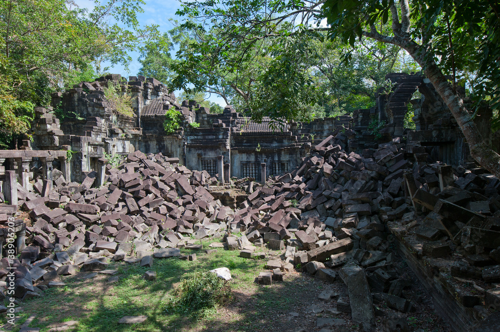 Ruins of Beng Mealea, Angkor, Cambodia Ruins of Beng Mealea, Angkor, Cambodia