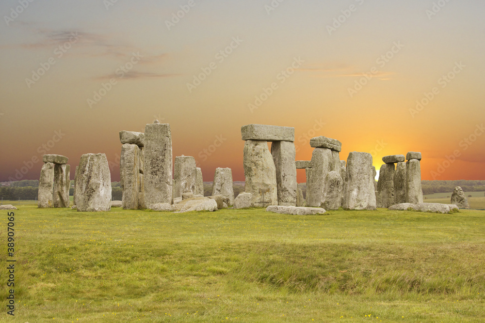 Stonehenge, the UNESCO world heritage site in UK