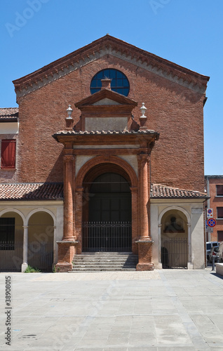 Oratory of St. Anna. Ferrara. Emilia-Romagna. Italy.