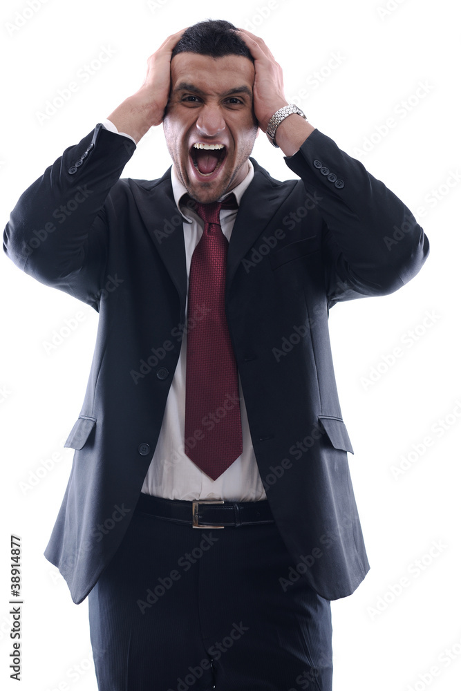 depressed business man depressed business man