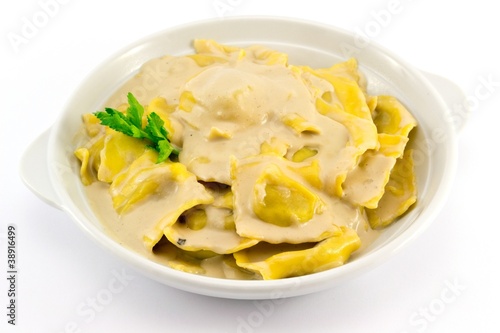 Ravioli Tortelli ai funghi ripieni