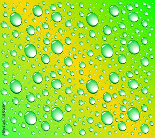 Seamless structure with drops 1