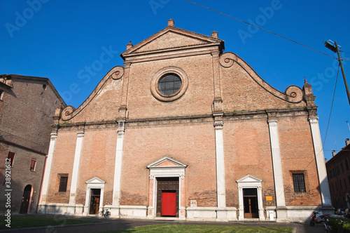 St. Francesco Church. Ferrara. Emilia-Romagna. Italy.