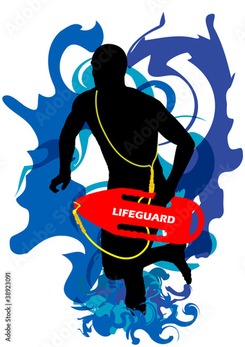 Lifeguard in Action