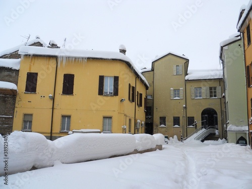 Obraz na płótnie Cesena neve 2012