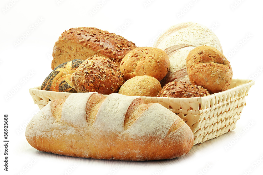 Composition with bread and rolls Composition with bread and rolls