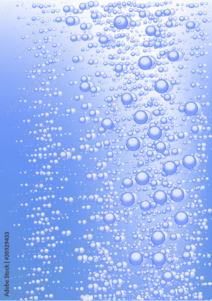 Bubbles in water Bubbles in water