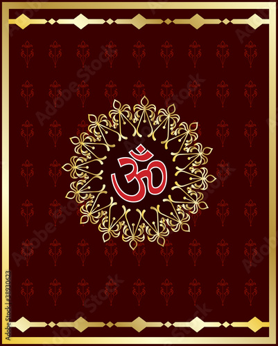 aum the holy motif