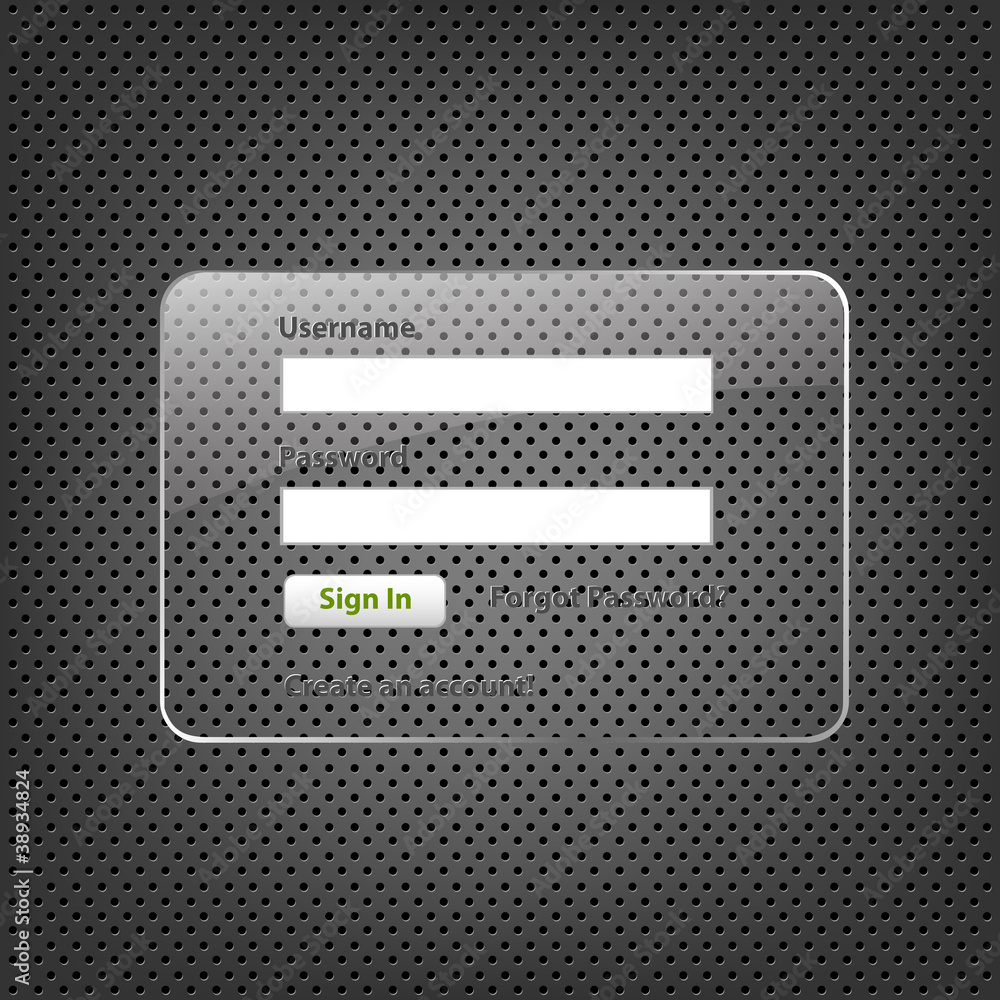 Glass Framework On Abstract Metal Background Glass Framework On Abstract Metal Background