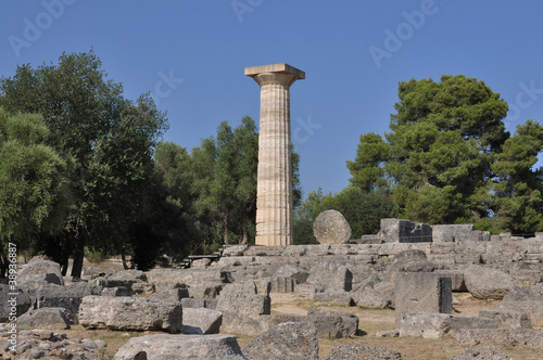 Grecia. Olimpia Tempio di Zeus