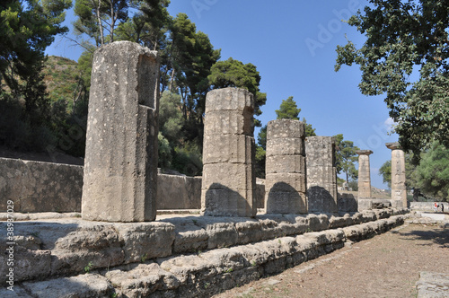 Grecia. Olimpia Tempio di Heraion