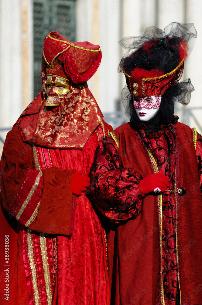 Venetian carnival costumes