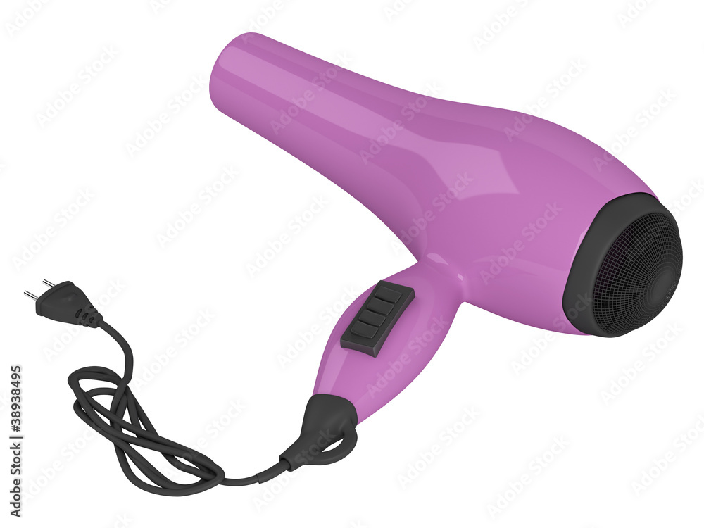 Violet hair dryer Violet hair dryer