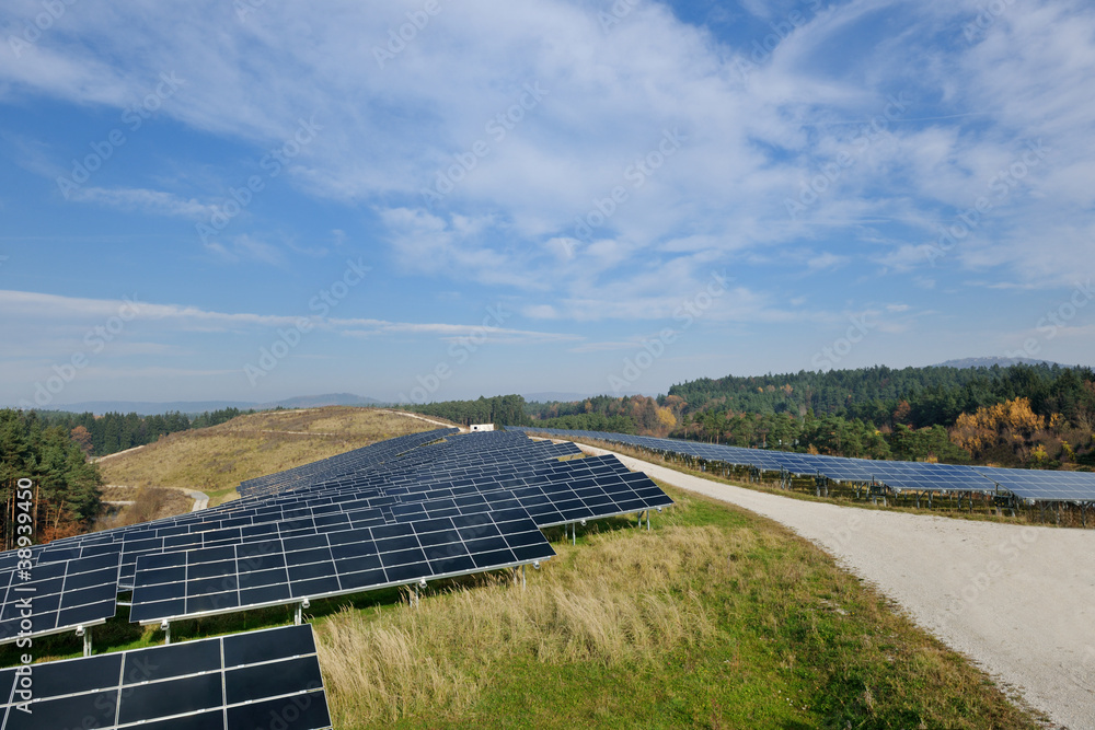solar panel renewable energy field