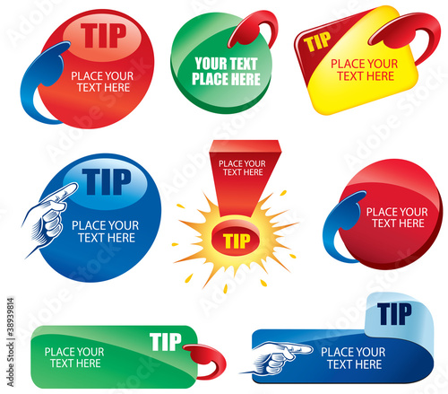 Sale Tags, Tip banner