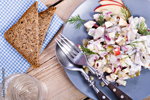 herring salad photo