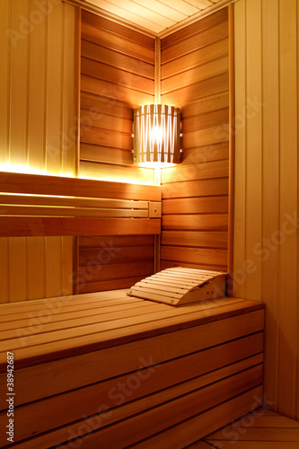 Obraz na płótnie smart sauna w salonie