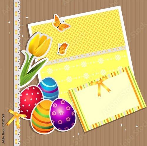 Easter greeting card