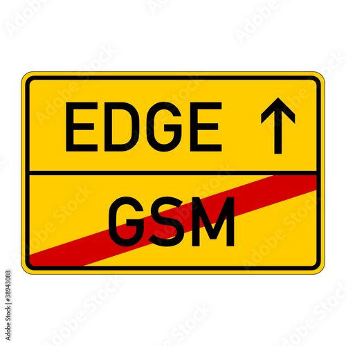 ortsschild gsm edge I
