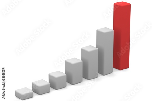 3D Graph with Grey and Red Free Download 3D Graph with Grey and Red - GFXLoad