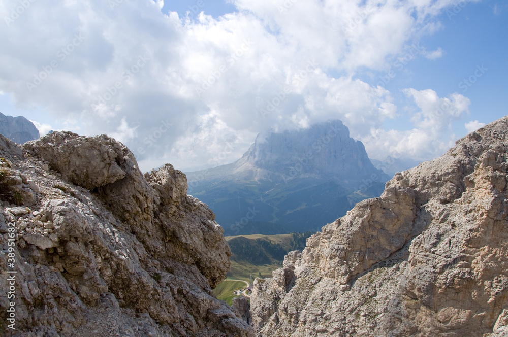 Fototapeta premium Langkofel - Dolomiten - Alpen