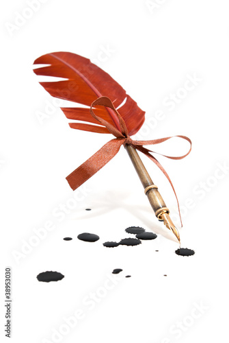 Feather quill