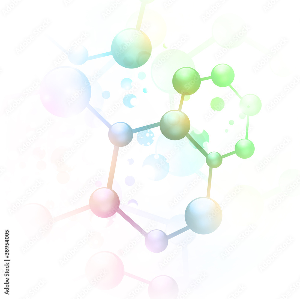 abstract molecule abstract molecule