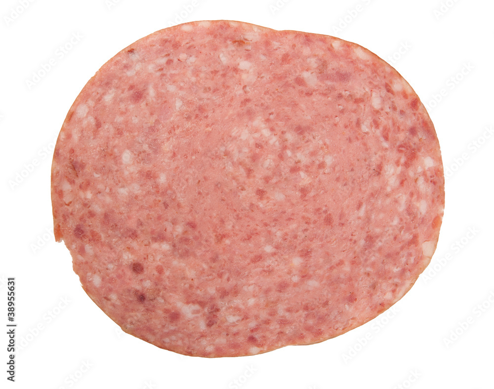 sausage isolated on white sausage isolated on white