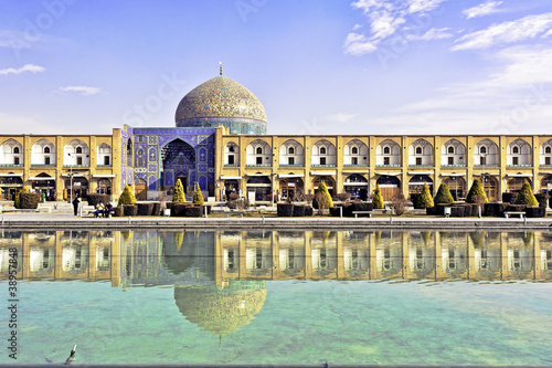 Naqsh-e Jahan Square in Isfahan, Iran-UNESCO World Heritage Site photo