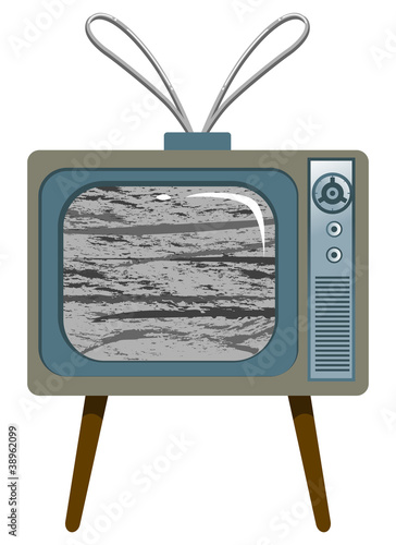 Old-fashioned TV