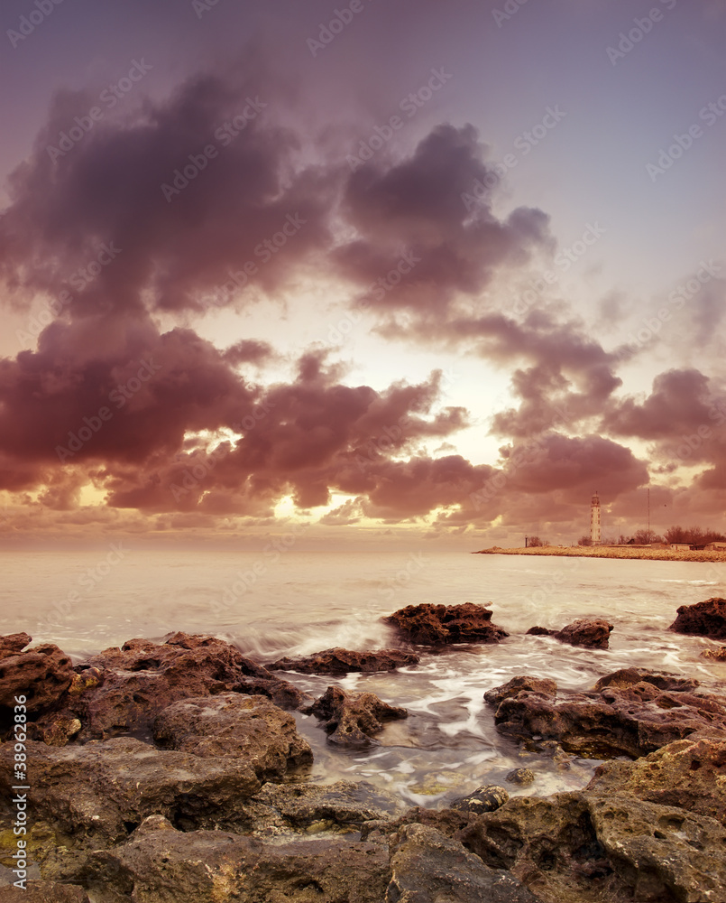 sea on sunset sea on sunset