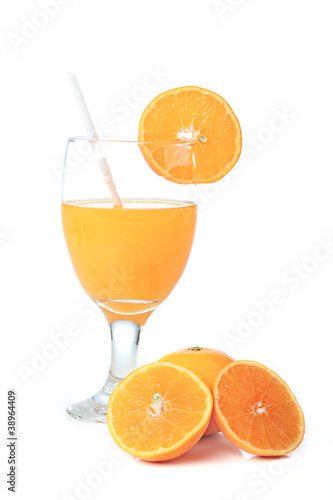 orange and juice