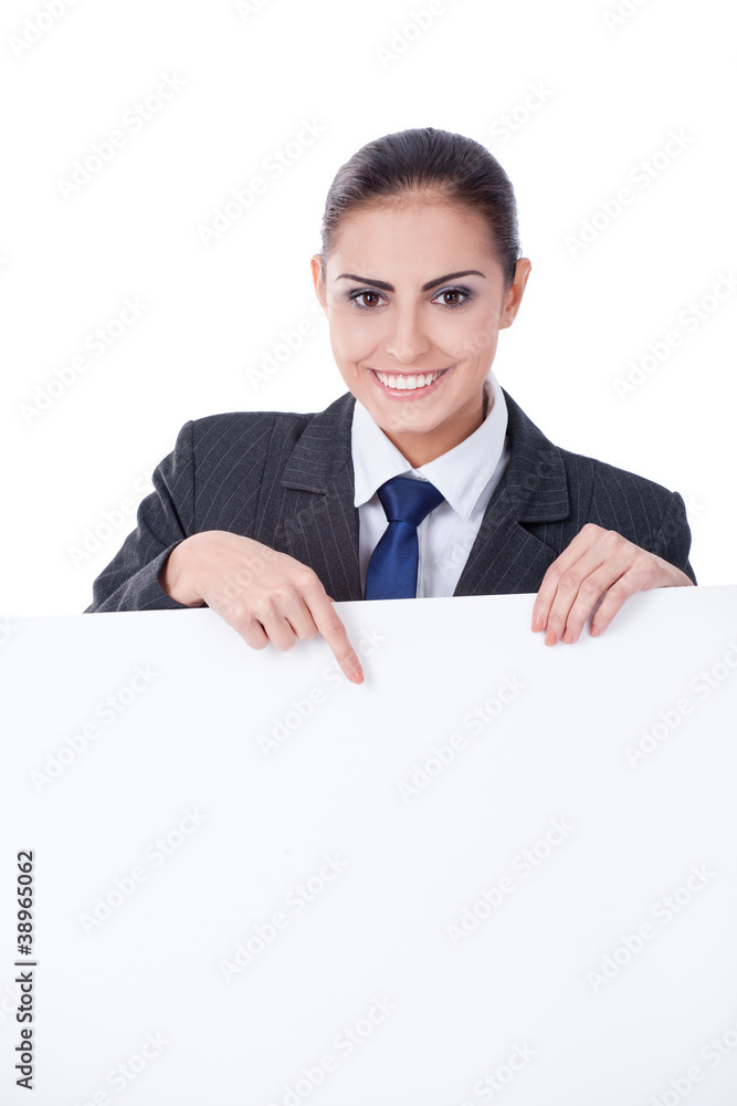 young businesswoman with an empty copyspace young businesswoman with an empty copyspace