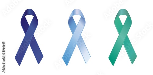 prostate and liver cancer/hepatitis b awareness ribbons