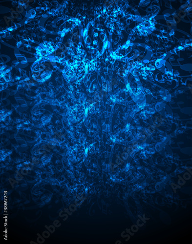 Music notes design background