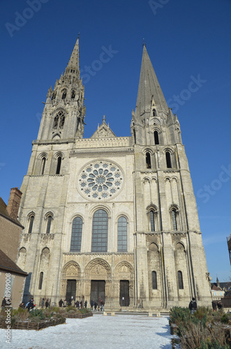Obraz na płótnie cathédrale ,de Chartres