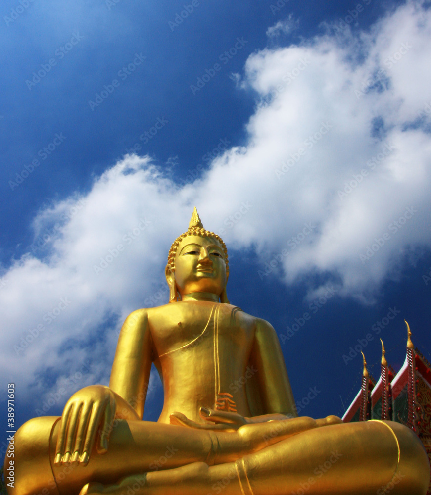 Obraz premium Buddha,temple