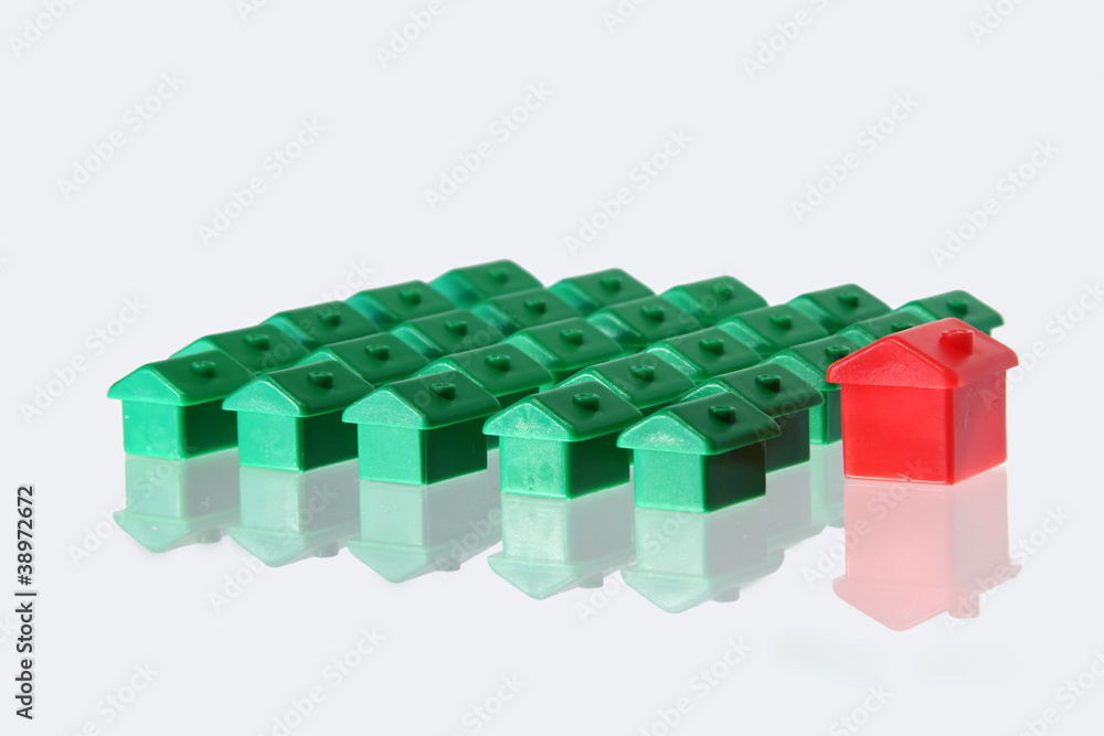 Fototapeta premium Choose your house