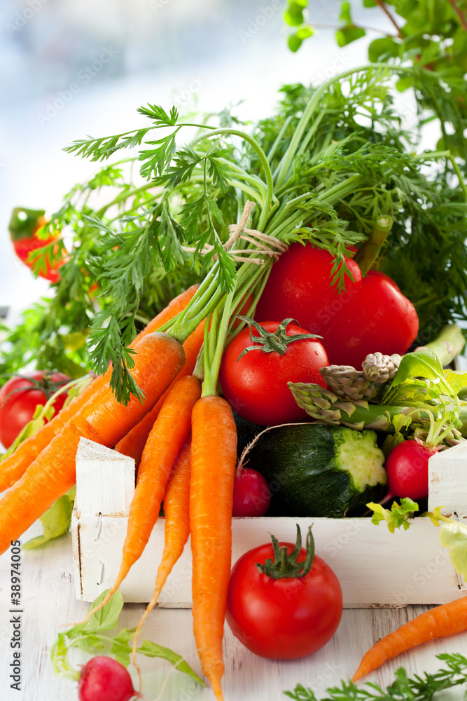 Different fresh vegetables Different fresh vegetables