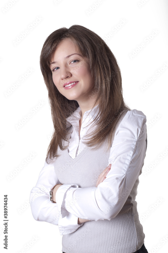 portrait of young business woman portrait of young business woman