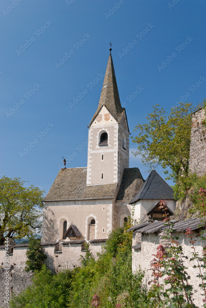 Church at castle Hochosterwitz
