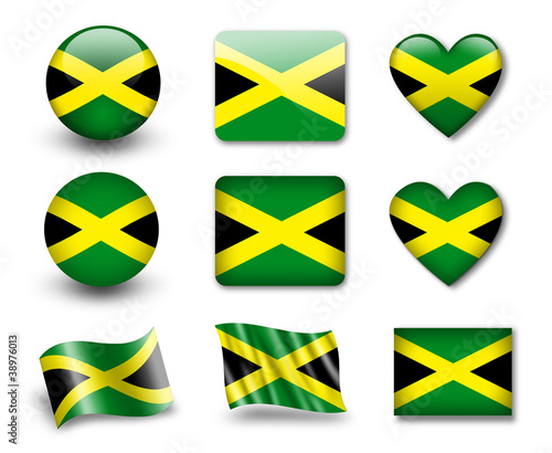 The Jamaica flag
