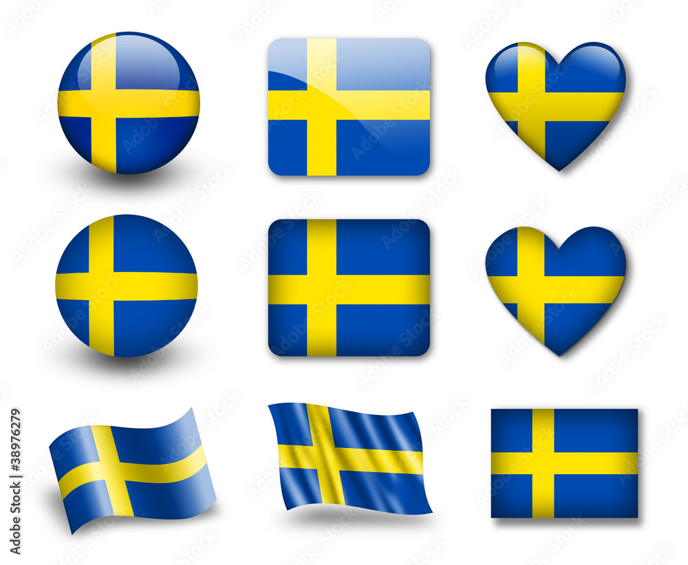 The Swedish flag The Swedish flag