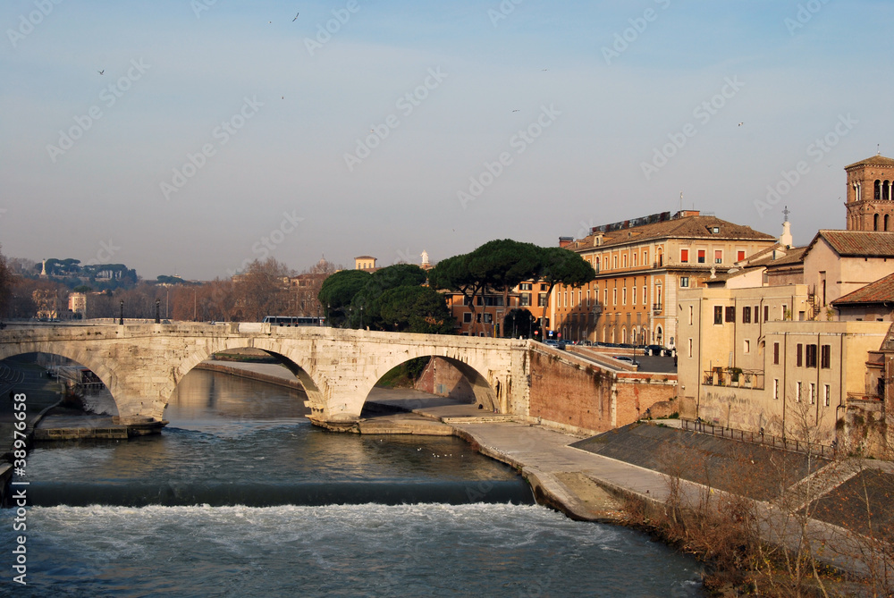 City of Rome - Tiber Island - Italy 032